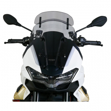 view MRA 4025066177325 VTM VarioTouring Windshield, Smoked for Moto Guzzi Mandello V100 (2022-)