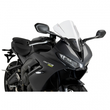 view Puig 22084W Z-Racing Windshield for Triumph Daytona 660 '24-