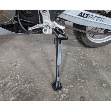 view AltRider TU23-2-2301 Adjustable Aluminum Side Stand, for Aprilia Tuareg 660 (2022-current)