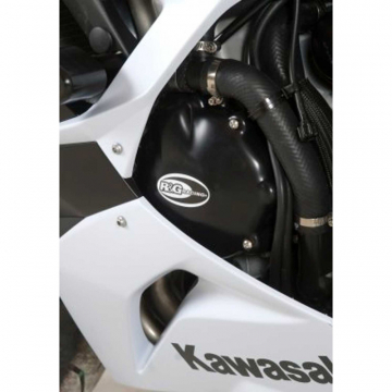 view R&G ECC0035BK Left Side Engine Case Cover for Kawasaki ZX-6R '09-'21 & '24-