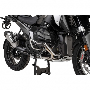 view Touratech 035-5155 Street Crash Bars with Sliders, Stainless for BMW R1300GS (2024-)