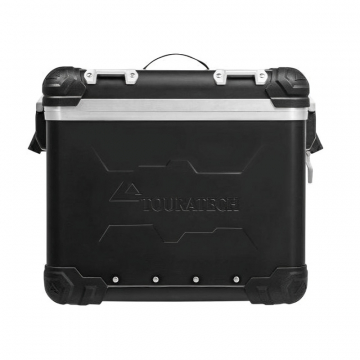 view Touratech 050-6012 Zega Evo Aluminum Touring Left Case 31 Liter, Anodized Black