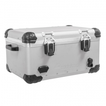 view Touratech 050-6086 Zega Evo XXL Aluminum Touring Top Case 72 Liter, Anodized Silver