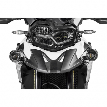 view Touratech 082-5471 LED Auxiliary Fog/High Beam Light Kit(No Crashbars) for BMW F850GS/F750GS