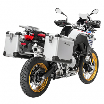 view Touratech 082-5736 Zega Pro System, 38L/45L SS/Silver for BMW F750/F800/F850/900GS