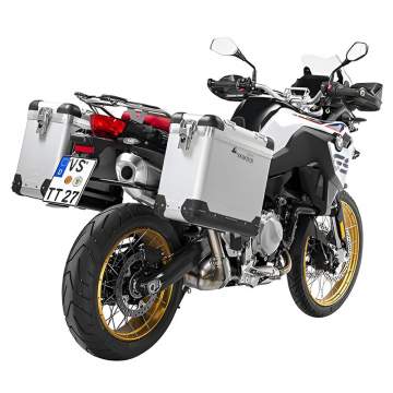 view Touratech 082-5781 Zega Pro System, 31L/38L Black/Silver for BMW F750/F800/F850/900GS