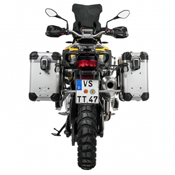 view Touratech 082-6831 Zega Evo System, 31L/38L SS/Silver for BMW F750/F850 & F800GS