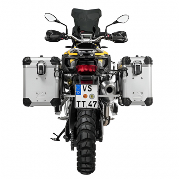 view Touratech 082-6836 Zega Evo System, 38L/45L SS/Silver for BMW F750/F850 & F800GS