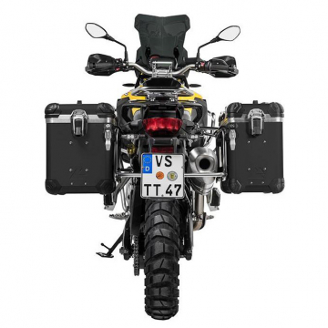 view Touratech 082-6837 Zega Evo System, 38L/45L SS/Black for BMW F750/F850 & F800GS