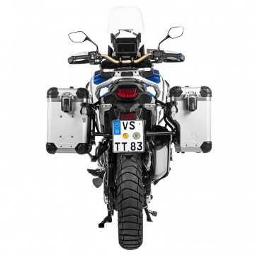 view Touratech 403-7066 Zega Evo X System, 38L/38L Black/Silver for Africa Twin '22-/ADS '20-