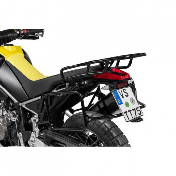 view Touratech 415-5560 Pannier Racks, Black for Aprilia Tuareg 660 '22-