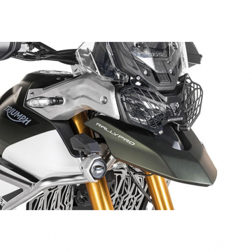 view Touratech 421-5095 Quick Release Aluminum Headlight Guard for Triumph Tiger 900 '20-