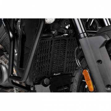 view Touratech 440-5015 Radiator Guard, Black for Harley Pan America '21-