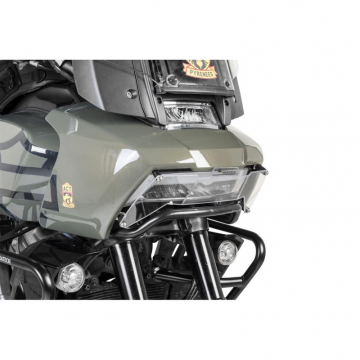 view Touratech 440-5090 Quick Release Clear Headlight Guard for Harley Pan America '21-