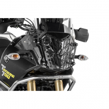 view Touratech 632-5095 Quick Release Aluminum Headlight Guard for Yamaha Tenere 700 '19-