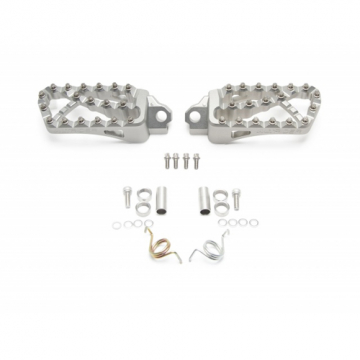 view AltRider HD21-0-2106 Adventure II Foot Pegs, Silver for Harley-Davidson Pan America 1250 (2021-up)