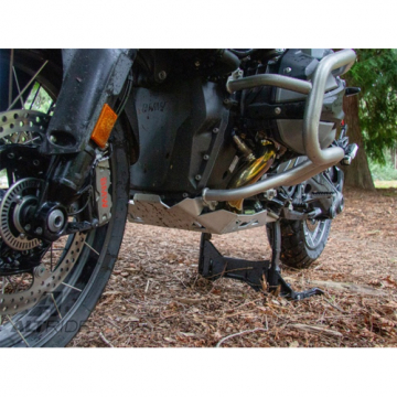 view AltRider R130-3-1004 Black Crash Bar & Silver Skid Plate System, for the BMW R1300GS (2024-)