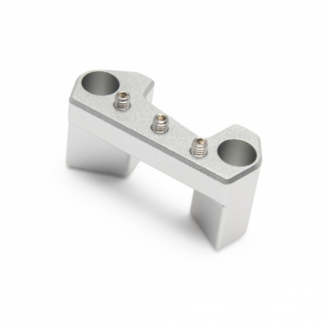 view AltRider R130-1-2511 Dual Control System Brake Riser, Silver for the BMW R1300GS (2024-)