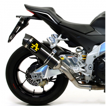 view Arrow 71744MK Race-Tech Exhaust, Carbon Fiber Tuono V4 / RSV4 models