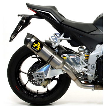 view Arrow 71744PK Race-Tech Exhaust, Titanium for Tuono V4 / RSV4 models