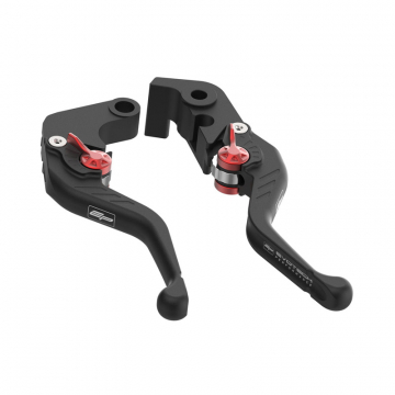 view Evotech PRN002446-035259 Evo Short Clutch and Brake Lever Set for Suzuki models