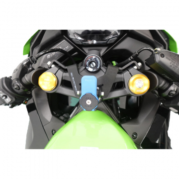 view Evotech PRN014568-016707 Quad Lock Sat Nav Mount for Kawasaki ZX-4R/RR '24-