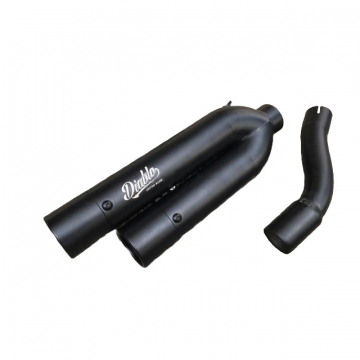 view K-Speed RB0060 Dual Slip-on Exhaust for Honda Rebel 500