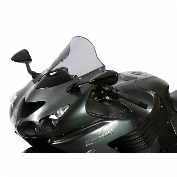 view MRA 4025066106721 Racing Windshield R, Smoked for Kawasaki Ninja ZX-14 / ZZR1400 (2006-current)