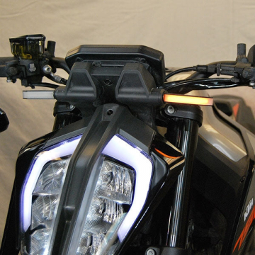 view New Rage Cycles 890-FB Front Turn Signals for Ducati 890 Duke '20-