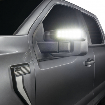 view Oracle 5923-001 LED Off-Road Side Mirror Ditch Lights for Ford F-150 '21-'25