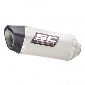 view Sc-Project K42-125T SC1-S Slip-on Exhaust, Titanium for Kawasaki Ninja ZX-4R/RR '24-