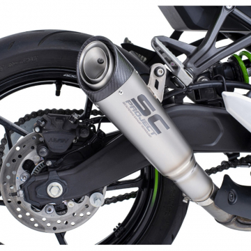 view Sc-Project K42-41T S1 Slip-on Exhaust, Titanium for Kawasaki Ninja ZX-4R/RR '24-