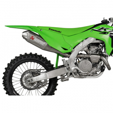 view Akrapovic S-K4MET9-FDHLTA Evolution Line Titanium Exhaust for Kawasaki KX450/X '24-