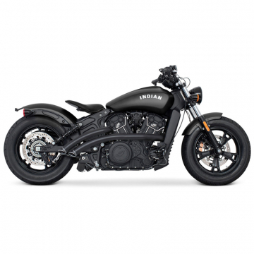 view Freedom Performance IN00076 Radical Radius Exhaust, Black for Indian Scout '15-'24