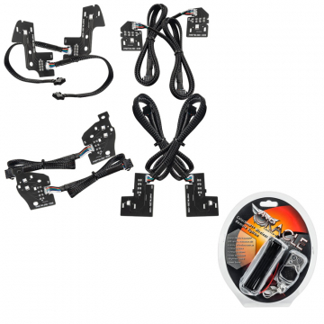 view Oracle 1281-330 ColorSHIFT Headlight DRL Kit, w/RF Controller for RAM 1500 '19-'24