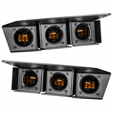 view Oracle 5890-005 Triple LED Fog Light Kit, Amber for Steel Bumper for Ford Bronco '21-'24