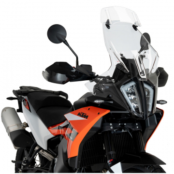 view Puig 21612W Touring Windshield with Visor for KTM 890 Adventure R '23-