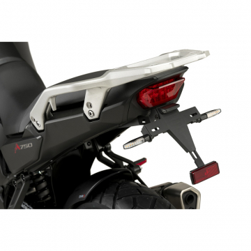 view Puig 21686N License Plate Holder, Black for Honda XL750 Transalp '23-