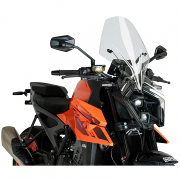 view Puig 21996W New Generation Touring Windshield for KTM 990 Duke/R '24-