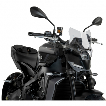 view Puig 22077W New Generation Sport Windshield for Yamaha MT-09/SP '24-