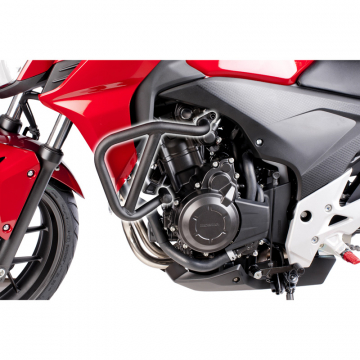 view Puig 6539N Engine Guards / Crashbars, Black for Honda CB500 Hornet '24-