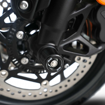 view R&G FP0244BK Fork Protectors, Black for Triumph Street Triple 765 / Daytona 765/660