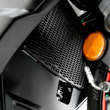 view R&G RAD0353PROBK Pro Radiator Guard for Aprilia RS457 '24-