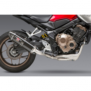 view Yoshimura 12651AJ220 R-77 Stainless Full Exhaust for Honda CB650 models