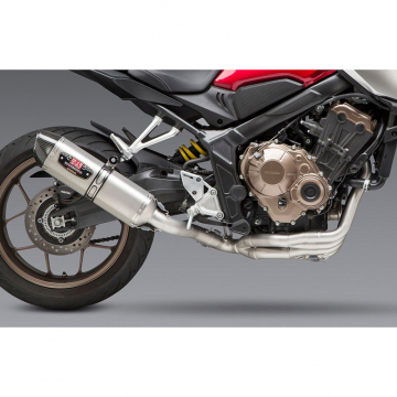 view Yoshimura 12651AJ520 R-77 Stainless Full Exhaust for Honda CB650 models