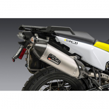 view Yoshimura 16780BD520 RS-4 Stainless Slip-on Exhaust for Husqvarna/KTM models