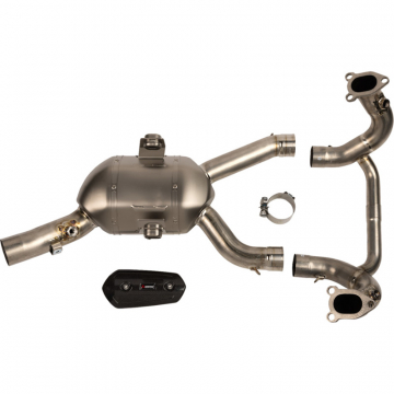 view Akrapovic E-B13E1 2-Into-1 Head Pipe, Titanium for BMW R1300GS '24-