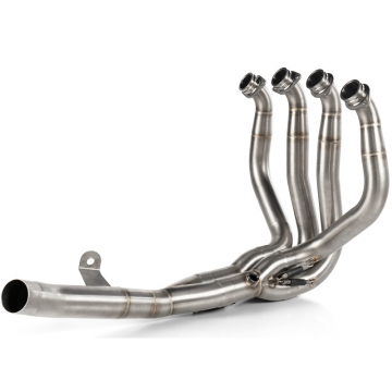 view Akrapovic E-K10R8 4-into-1 Header Pipe, Stainless for Kawasaki ZH2 '24-