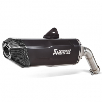 view Akrapovic S-B9SO3-HFBFCTBL Slip-on Exhaust, Black for BMW F800GS & F900GS Adv '24-