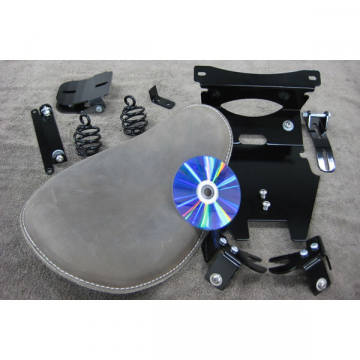 view Blue Collar Bobber 11" Spring Seat Kit for Honda Shadow 750 Spirit Chain Drive